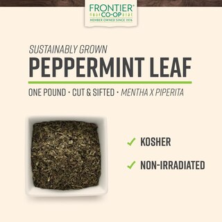 Foto 2 | Hoja De Menta Frontier Co-op 454 G Cortada Tamizada Para Té - Venta Internacional.