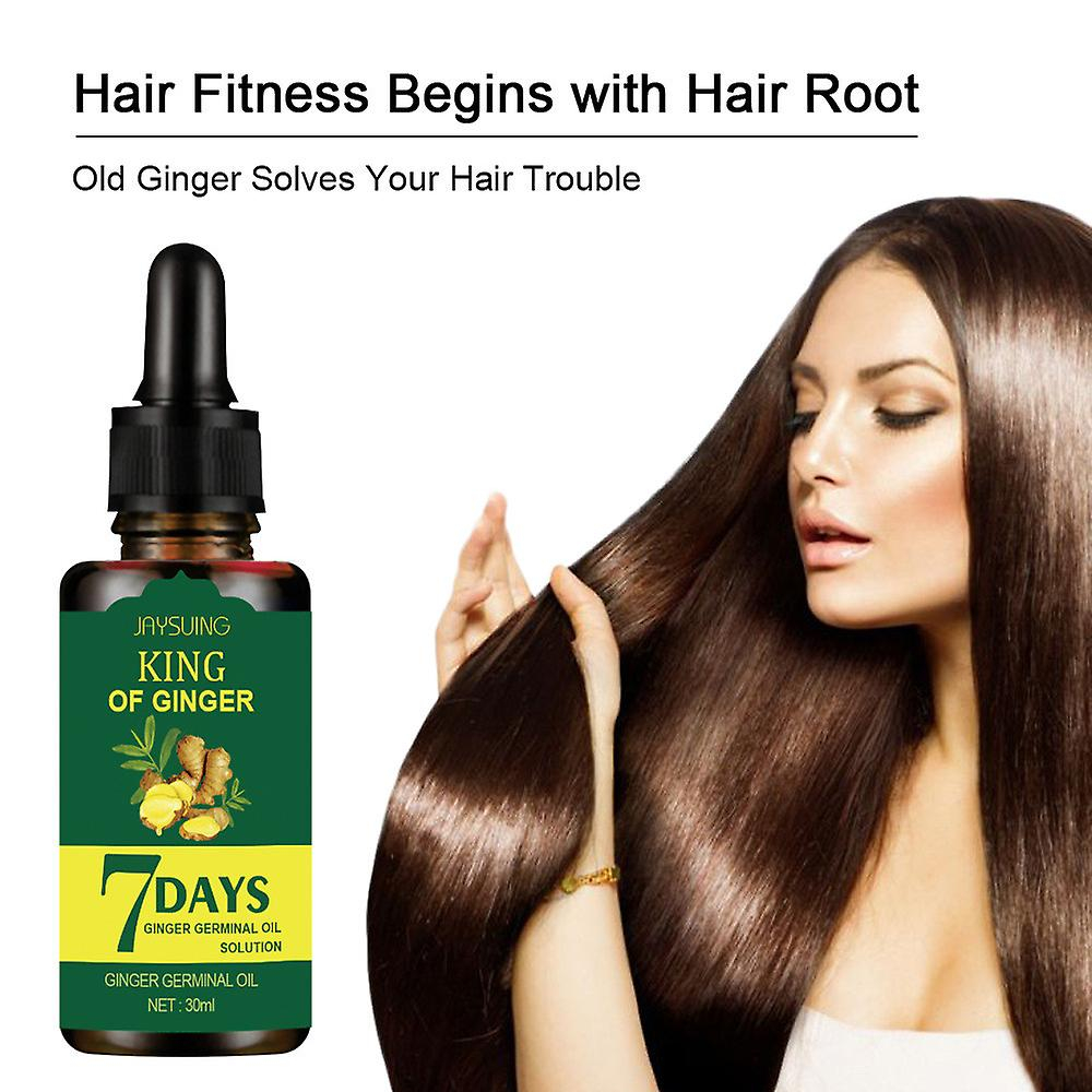 Foto 5 pulgar | Aceite Esencial Huoguo Jengibre Para El Cuidado Del Cabello  Crecimiento Del Cabello  30 Ml - Venta Internacional.