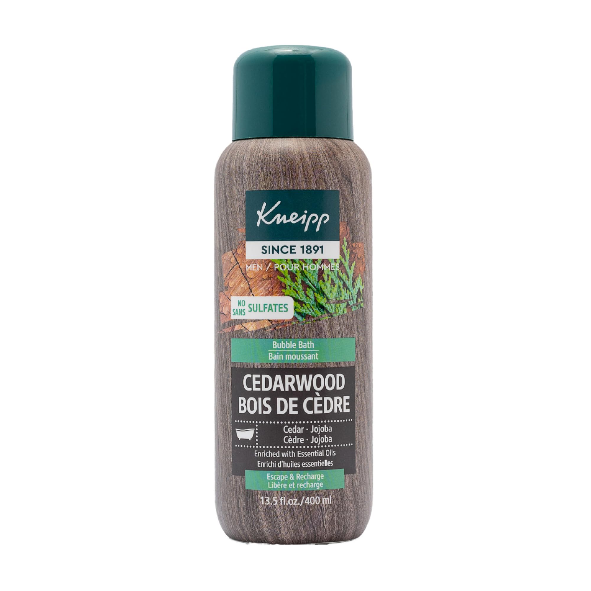 Foto 2 pulgar | Baño De Burbujas Kneipp  Aromaterapia De Madera De Cedro  400 Ml  Vegano Para Hombres - Venta Internacional.
