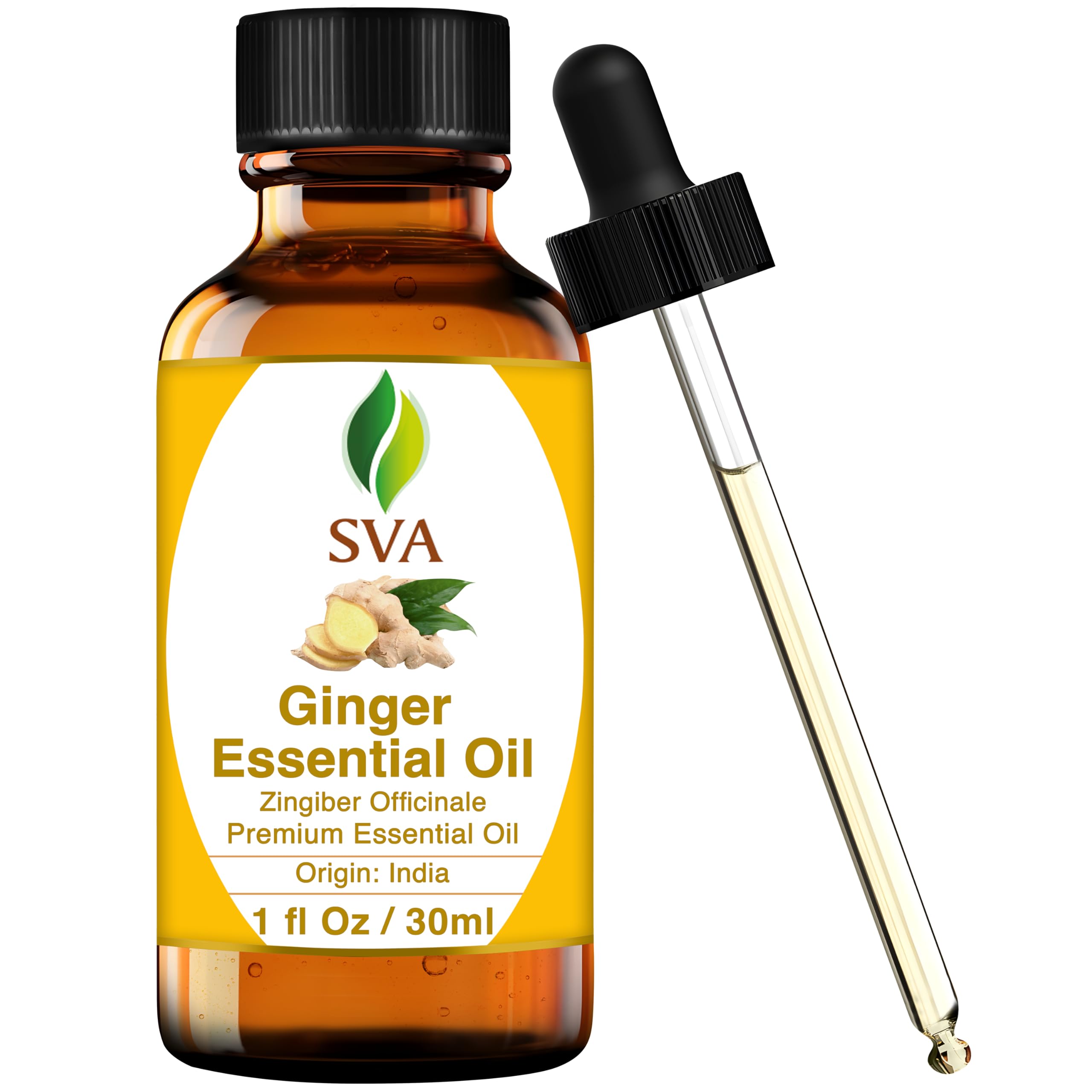 Foto 2 pulgar | Aceite Esencial Sva De Jengibre  30 Ml  100% Natural Para Difusor - Venta Internacional.
