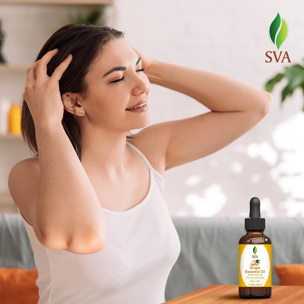 Foto 6 pulgar | Aceite Esencial Sva De Jengibre  30 Ml  100% Natural Para Difusor - Venta Internacional.