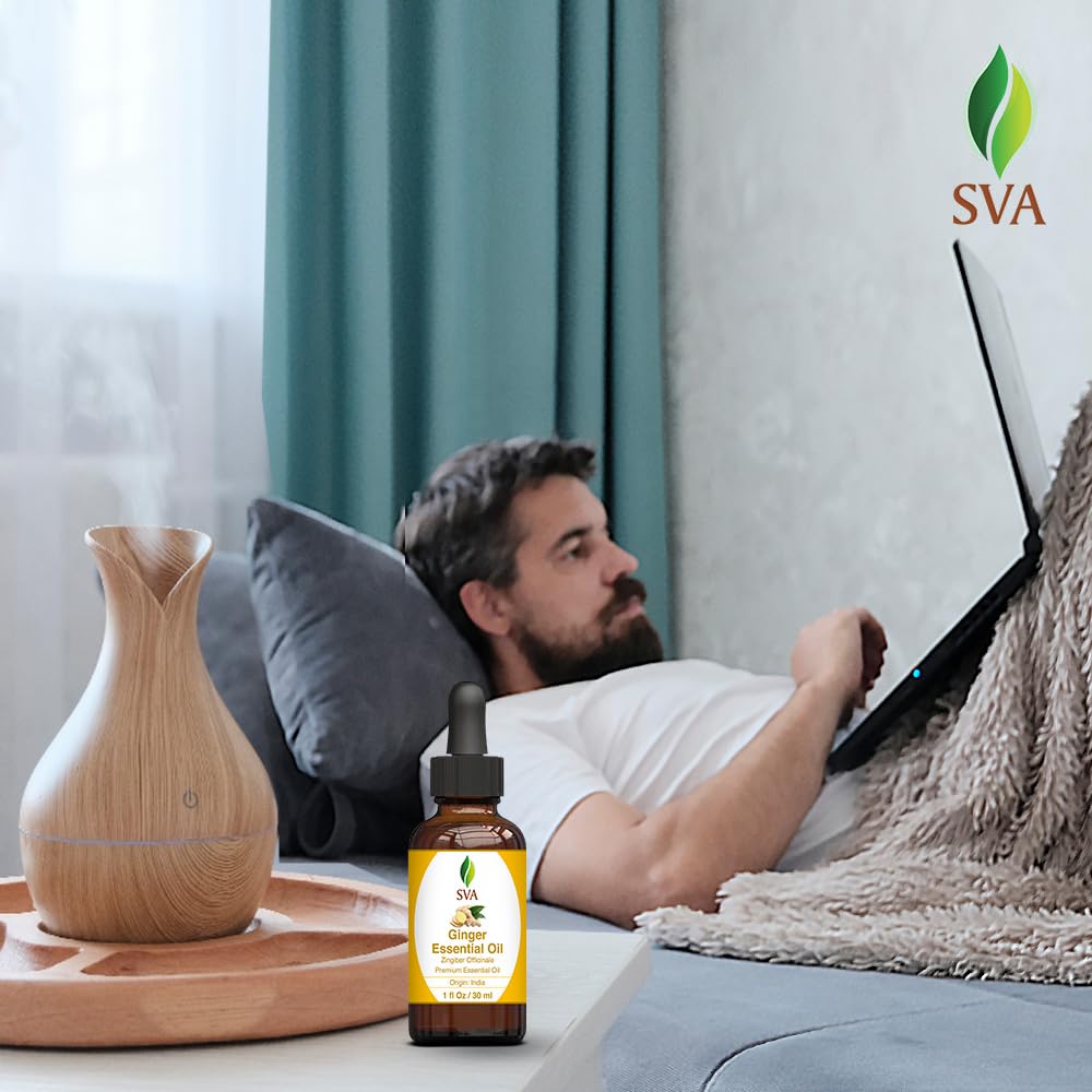 Foto 7 | Aceite Esencial Sva De Jengibre  30 Ml  100% Natural Para Difusor - Venta Internacional.