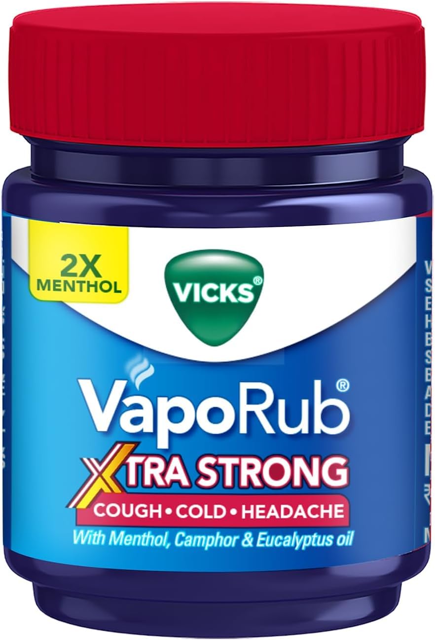Foto 2 pulgar | Pomada De Vapor Calmante Vaporub Vicks Xtra Strong  50 Ml - Venta Internacional.