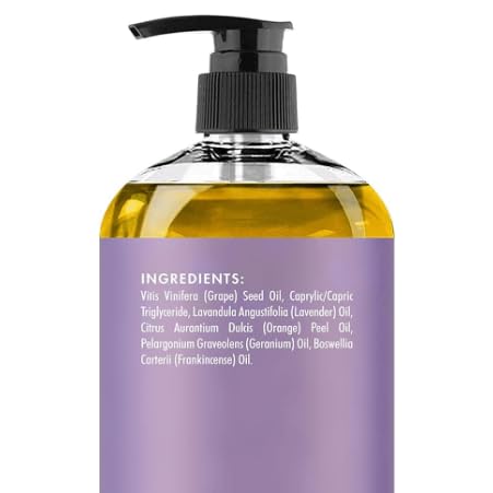 Foto 3 | Aceite De Masaje Majestic Pure Lavender Para Terapia De Masaje 240 Ml - Venta Internacional.