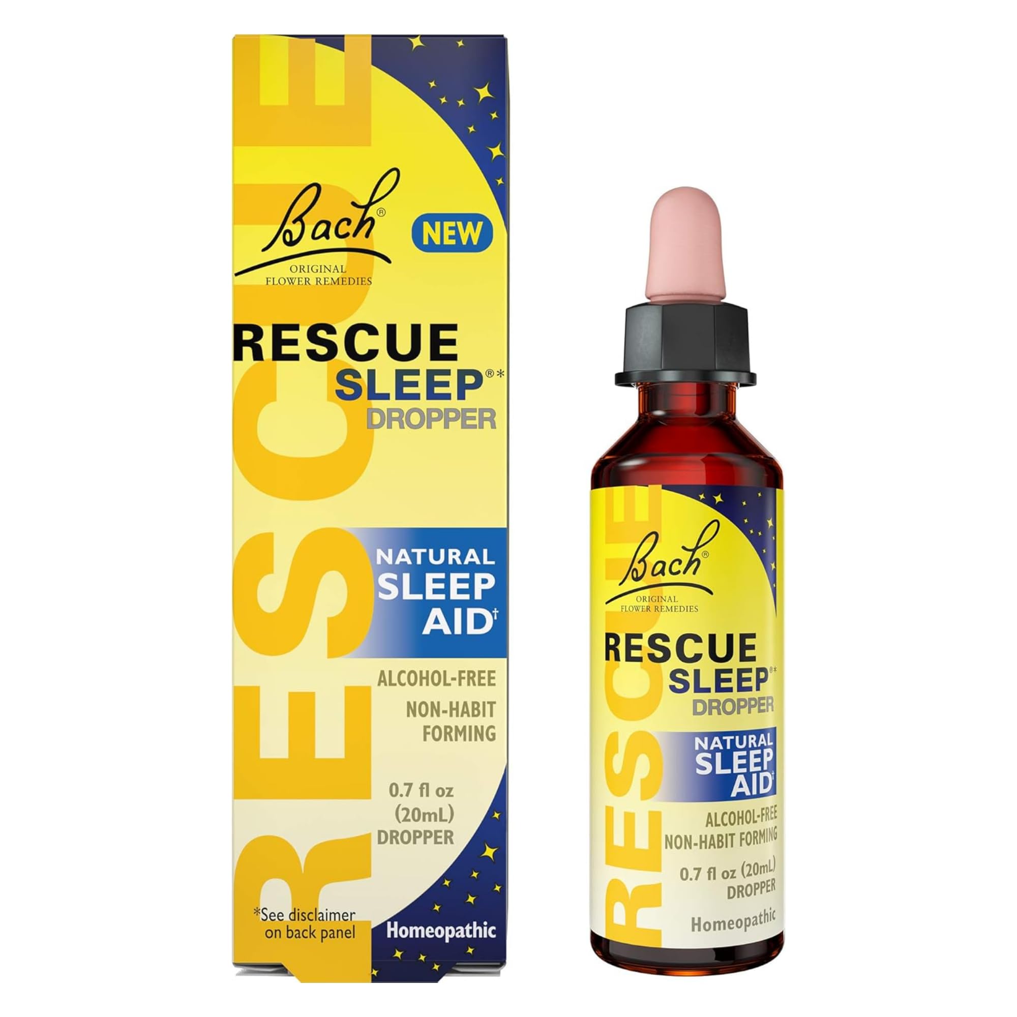 Foto 2 pulgar | Gotero Sleep Aid Rescue Bach Rescue Sleep  20 Ml - Venta Internacional.