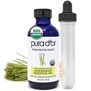 Foto 1 | Aceite Esencial Pura D'or Organic Lemongrass 120 Ml Terapéutico - Venta Internacional.