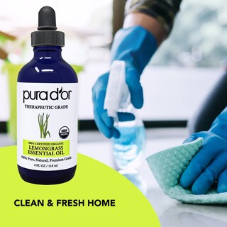 Foto 5 | Aceite Esencial Pura D'or Organic Lemongrass 120 Ml Terapéutico - Venta Internacional.