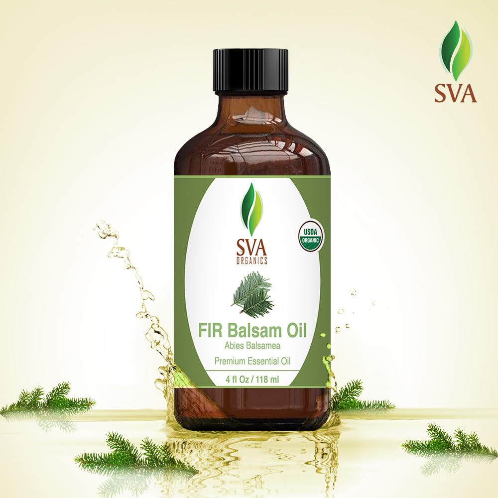 Foto 6 pulgar | Aceite Esencial Sva Organics Bálsamo De Abeto 100% Natural Orgánico 120 Ml - Venta Internacional.