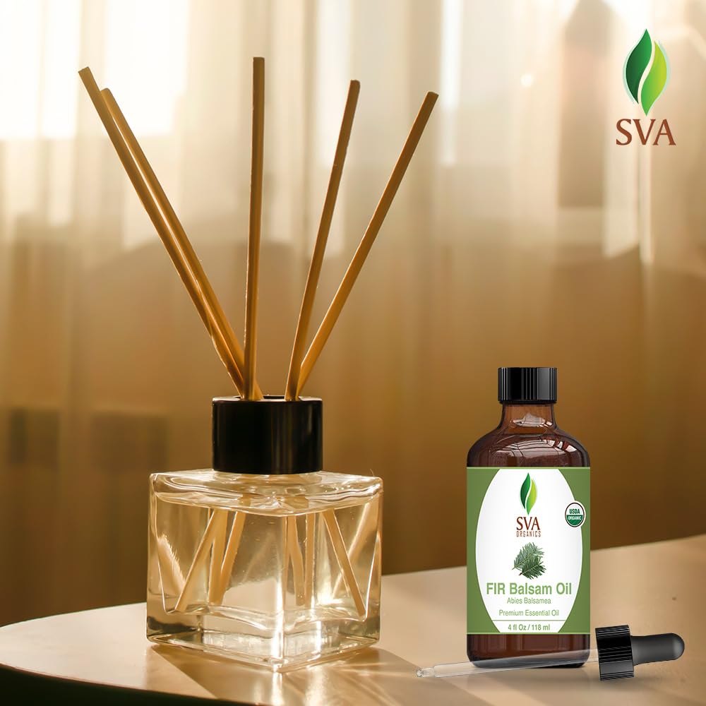 Foto 7 pulgar | Aceite Esencial Sva Organics Bálsamo De Abeto 100% Natural Orgánico 120 Ml - Venta Internacional.