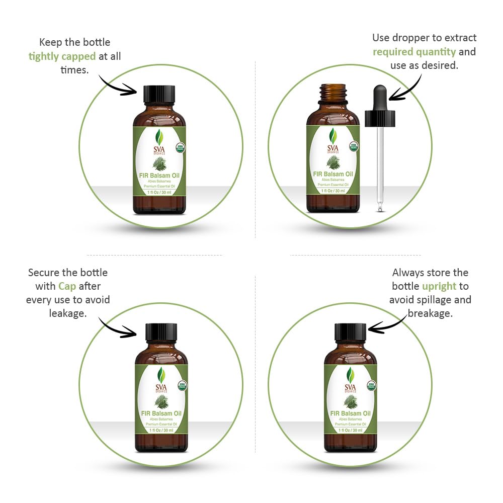 Foto 2 | Aceite Esencial Sva Organics  Bálsamo De Abeto  30 Ml  100% Natural Y Orgánico - Venta Internacional.