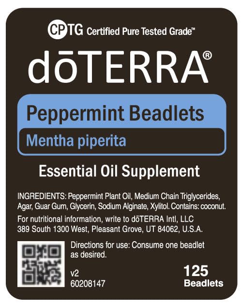 Foto 7 pulgar | Aceite Esencial Doterra Peppermint Beadlet 125 Beadlets - Venta Internacional.