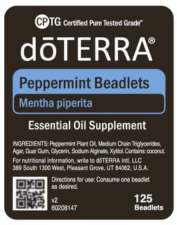 Foto 6 | Aceite Esencial Doterra Peppermint Beadlet 125 Beadlets - Venta Internacional.