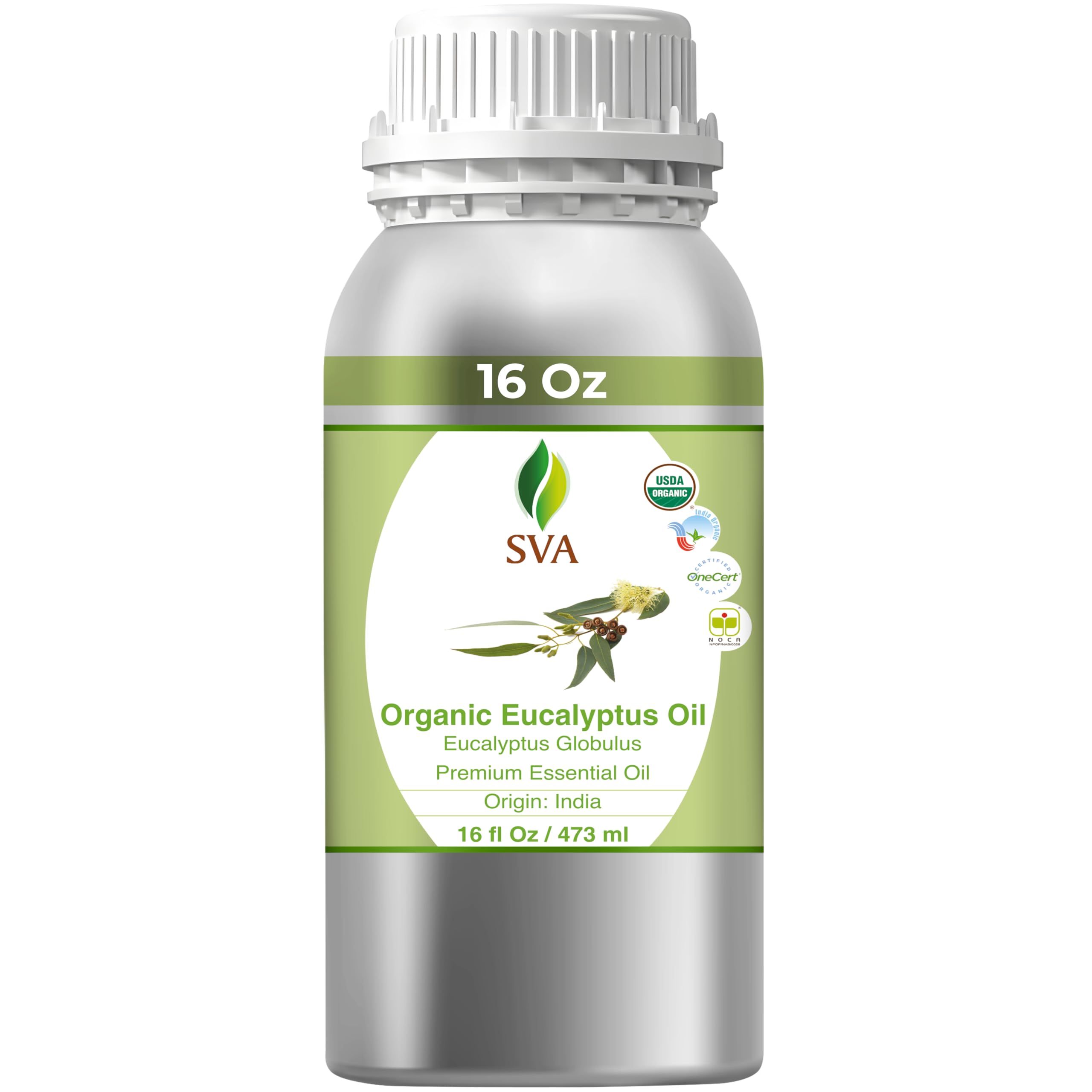 Foto 1 | Aceite Esencial Sva De Eucalipto 100% Natural Orgánico 473 Ml - Venta Internacional.