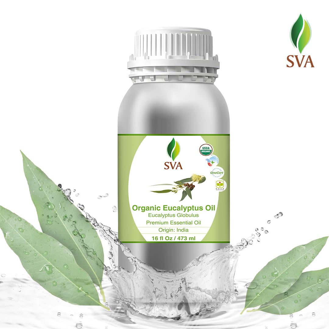 Foto 2 | Aceite Esencial Sva De Eucalipto 100% Natural Orgánico 473 Ml - Venta Internacional.