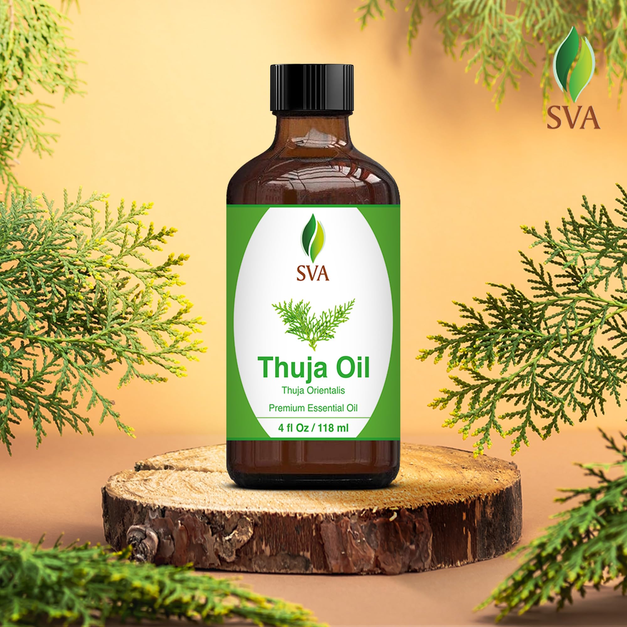 Foto 5 | Aceite Esencial Sva Thuja 100% Natural 120 Ml Con Gotero - Venta Internacional.
