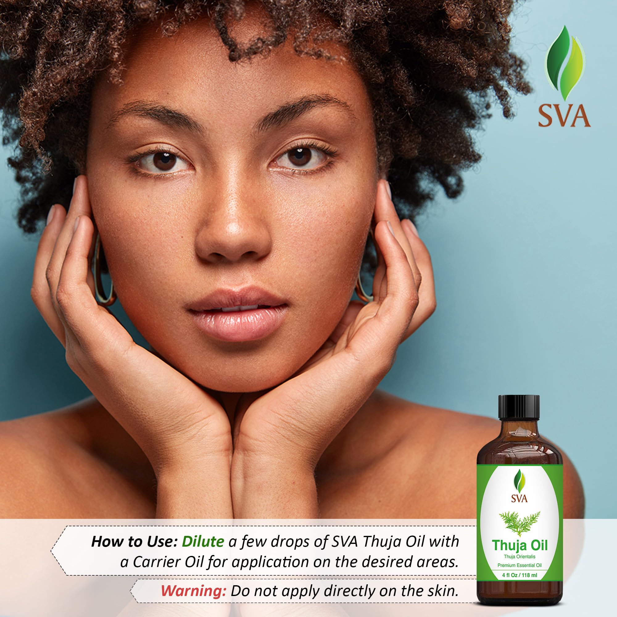 Foto 8 pulgar | Aceite Esencial Sva Thuja 100% Natural 120 Ml Con Gotero - Venta Internacional.
