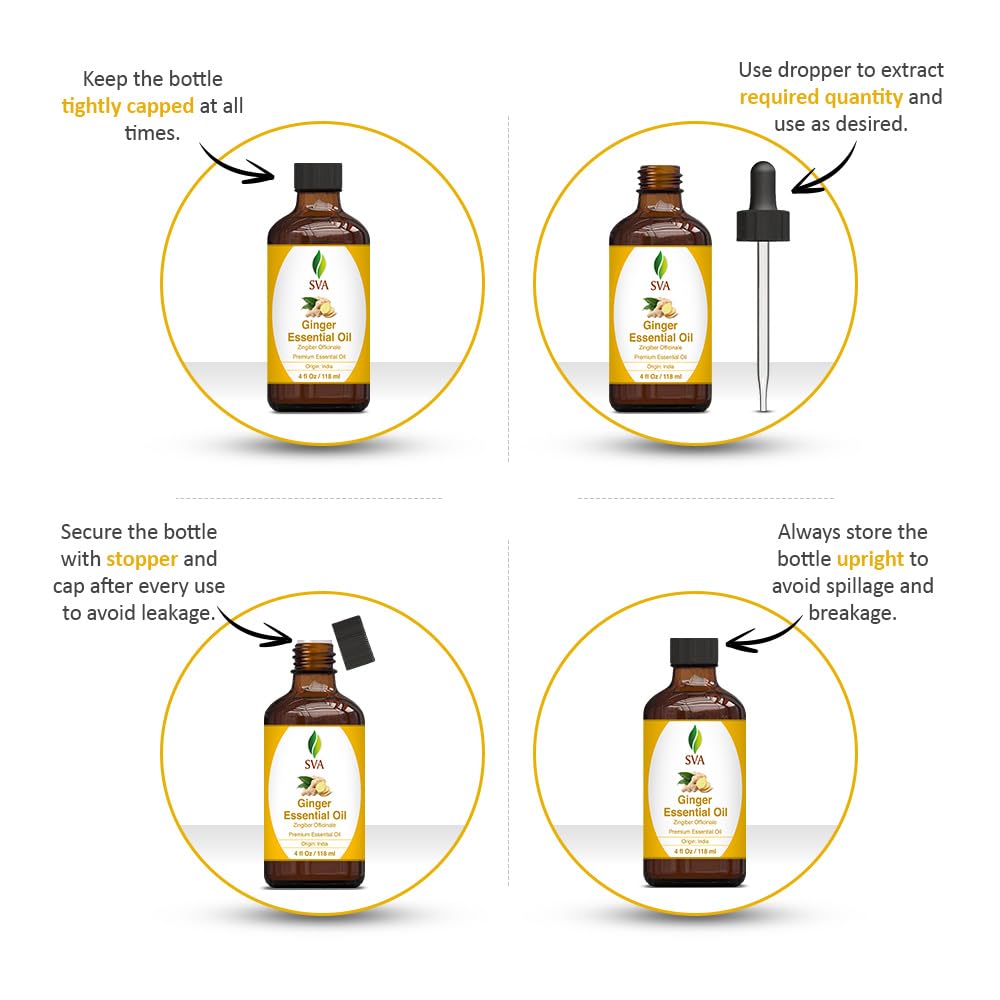 Foto 2 | Aceite Esencial Sva De Jengibre  120 Ml  100% Natural Para Difusor - Venta Internacional.