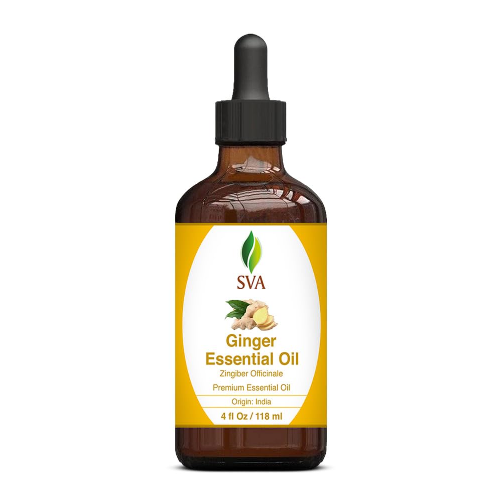 Foto 4 pulgar | Aceite Esencial Sva De Jengibre  120 Ml  100% Natural Para Difusor - Venta Internacional.