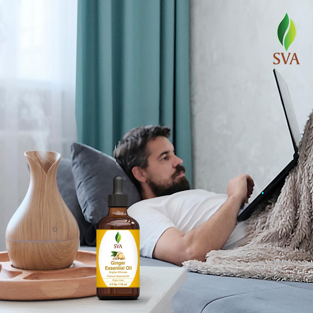 Foto 6 | Aceite Esencial Sva De Jengibre  120 Ml  100% Natural Para Difusor - Venta Internacional.