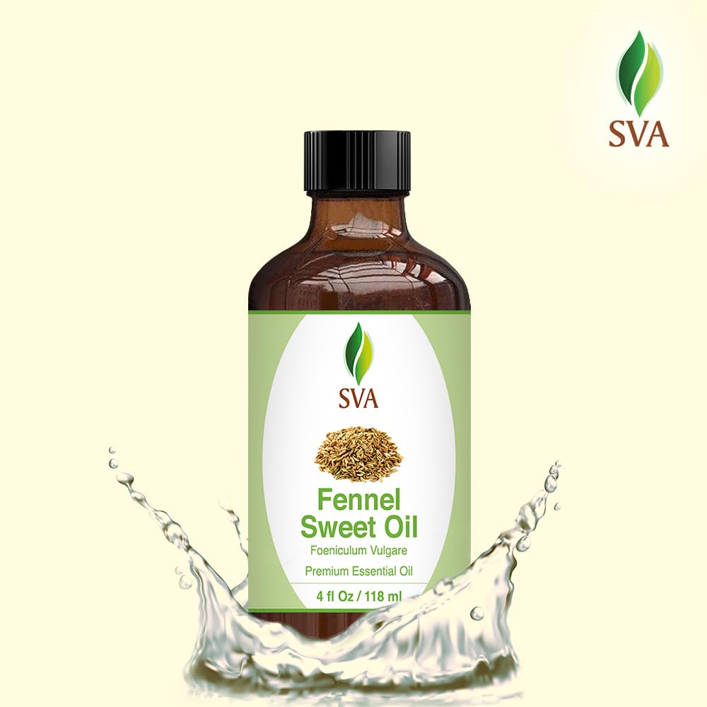 Foto 6 pulgar | Aceite Esencial Sva Sweet Hinojo 120 Ml 100% Natural Con Gotero - Venta Internacional.