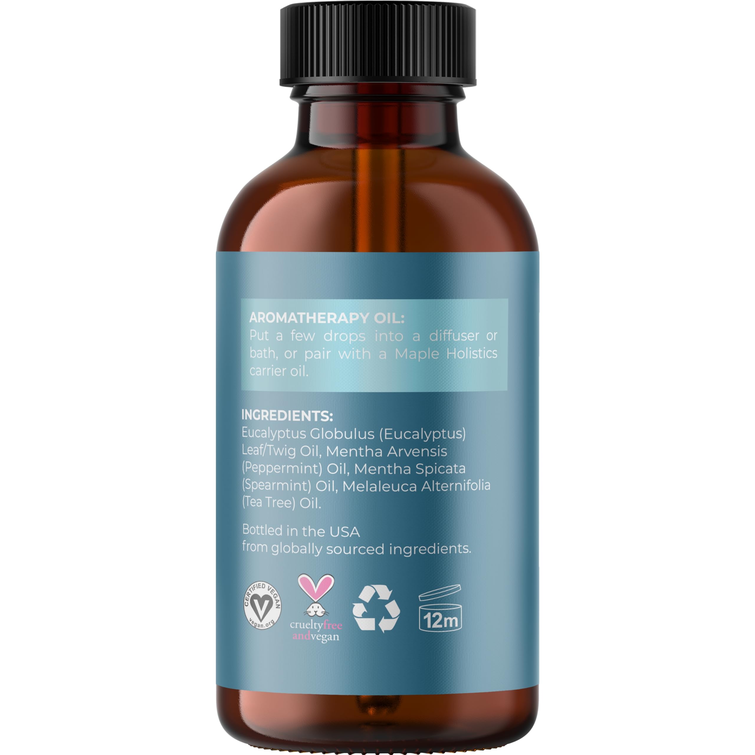 Foto 7 pulgar | Mezcla De Aceites Esenciales Maple Holistics Breathe 60 Ml - Venta Internacional.