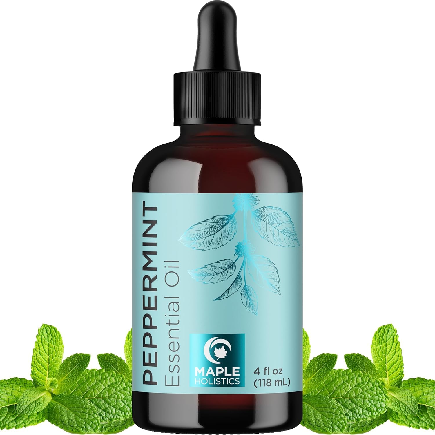 Foto 2 pulgar | Aceite Esencial Maple Holistics Peppermint 120 Ml 100% Puro - Venta Internacional.