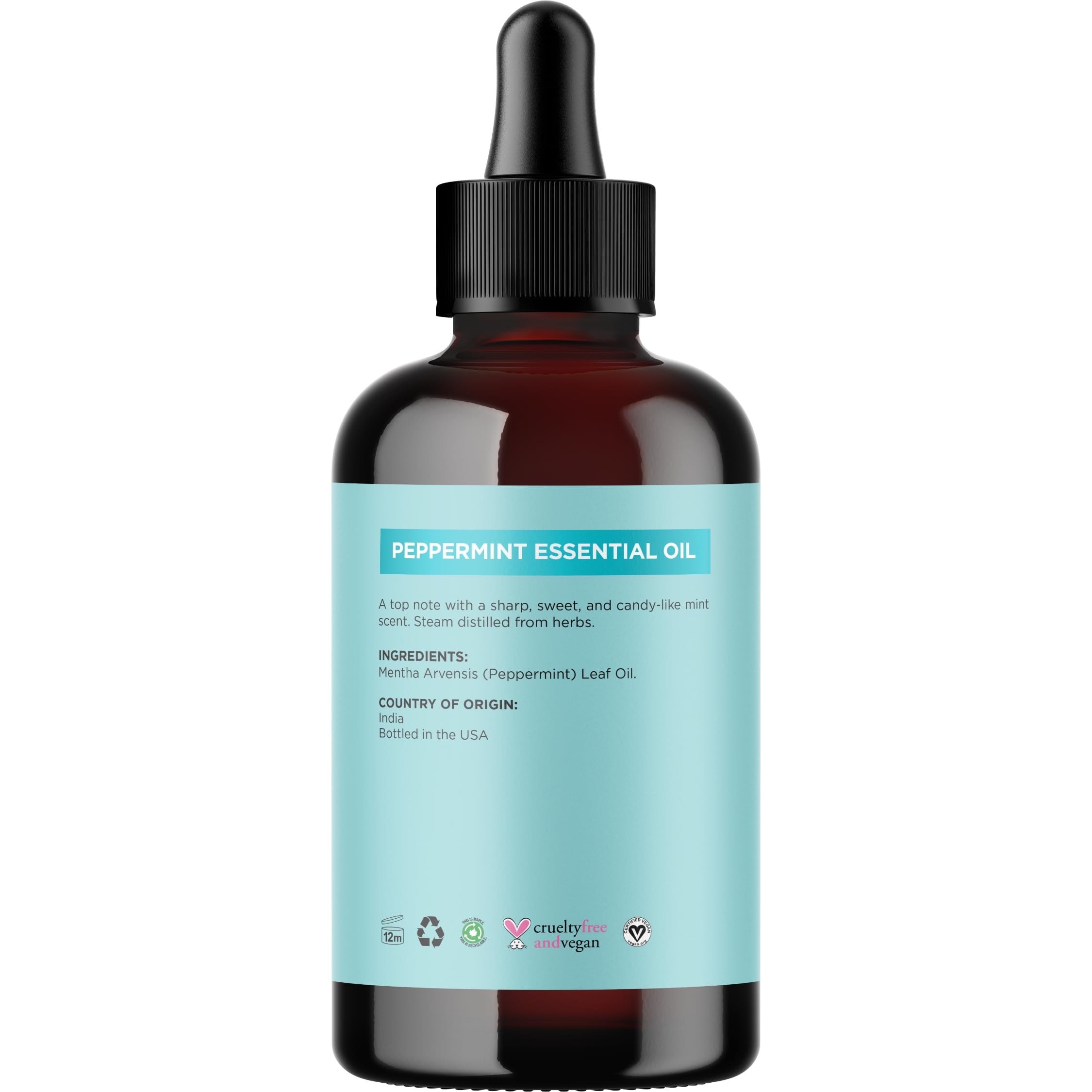 Foto 6 pulgar | Aceite Esencial Maple Holistics Peppermint 120 Ml 100% Puro - Venta Internacional.