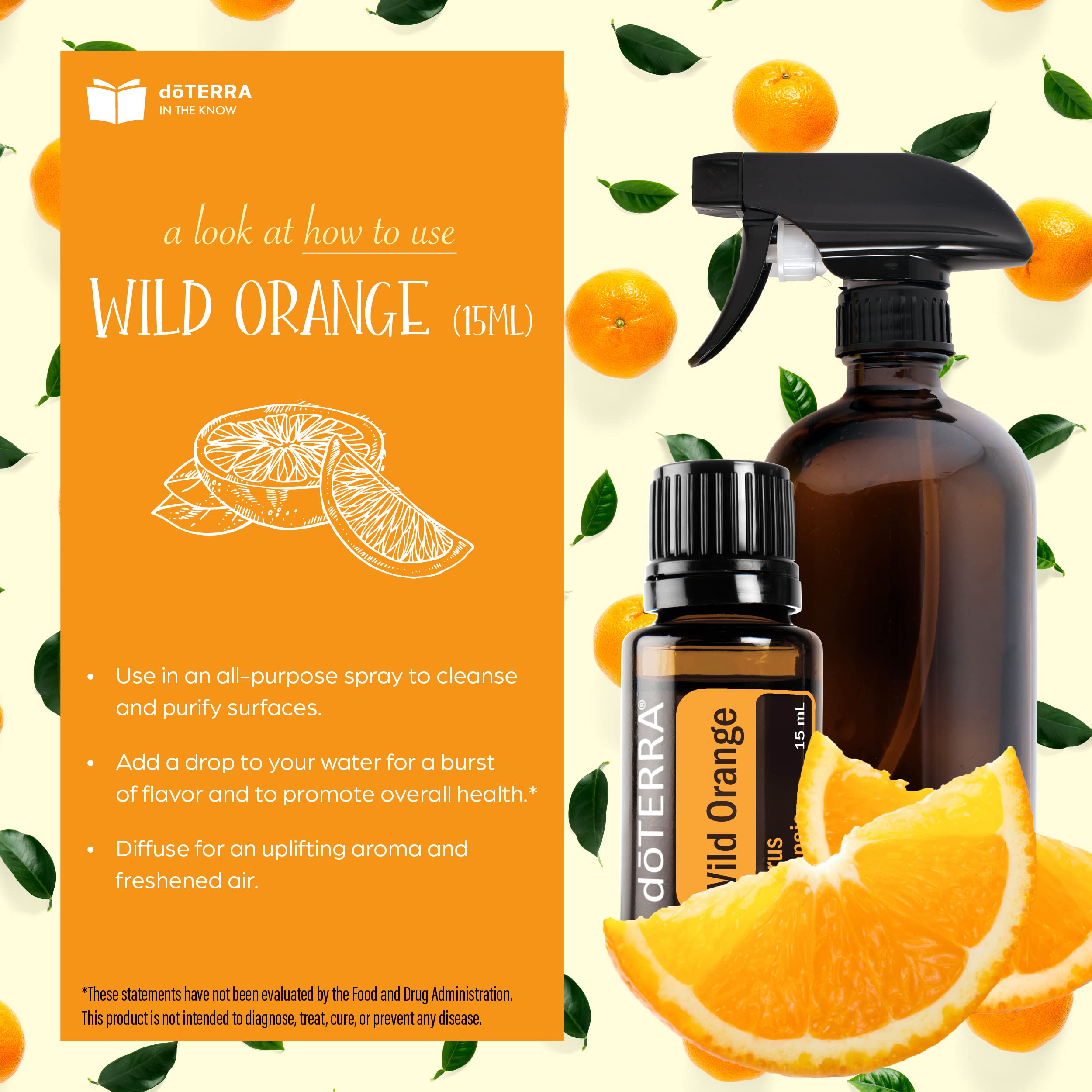 Foto 5 pulgar | Aceite Esencial De Naranja Silvestre Dōterra 15 Ml (paquete De 2) - Venta Internacional.