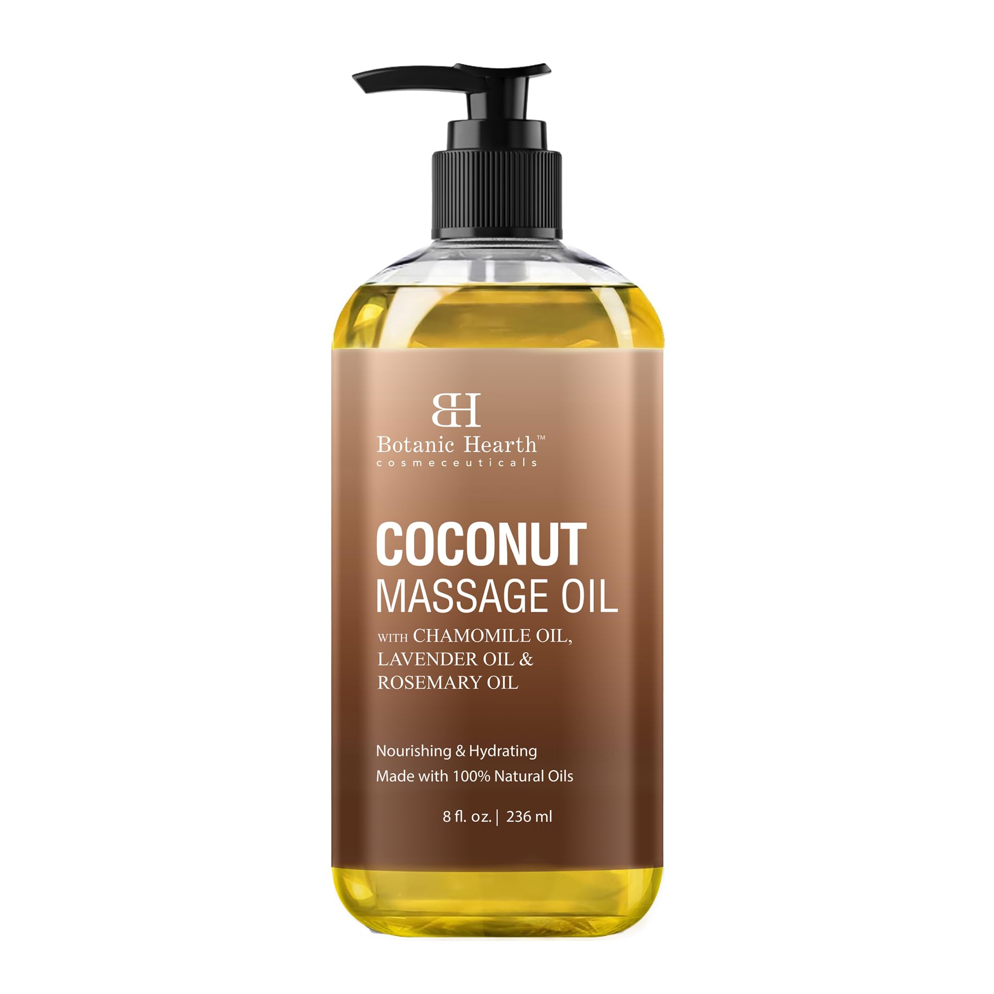 Foto 2 pulgar | Aceite De Masaje Botanic Hearth Coconut Ultra Glide 240 Ml - Venta Internacional.