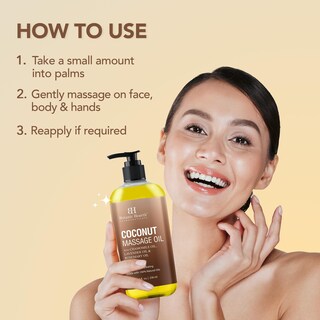 Foto 4 | Aceite De Masaje Botanic Hearth Coconut Ultra Glide 240 Ml - Venta Internacional.