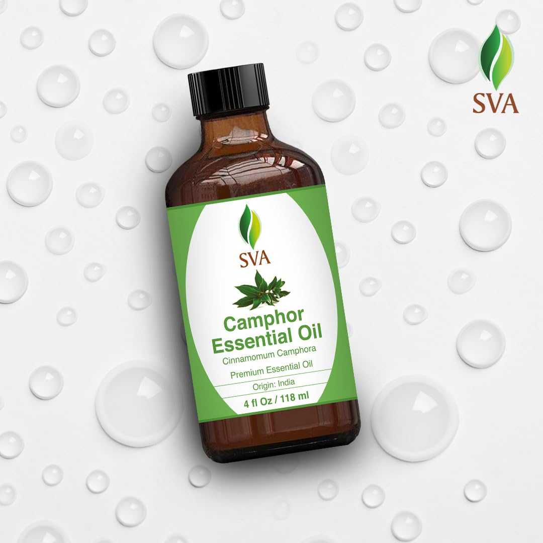 Foto 4 | Aceite Esencial De Alcanfor Sva 100% Natural  120 Ml Con Gotero - Venta Internacional.