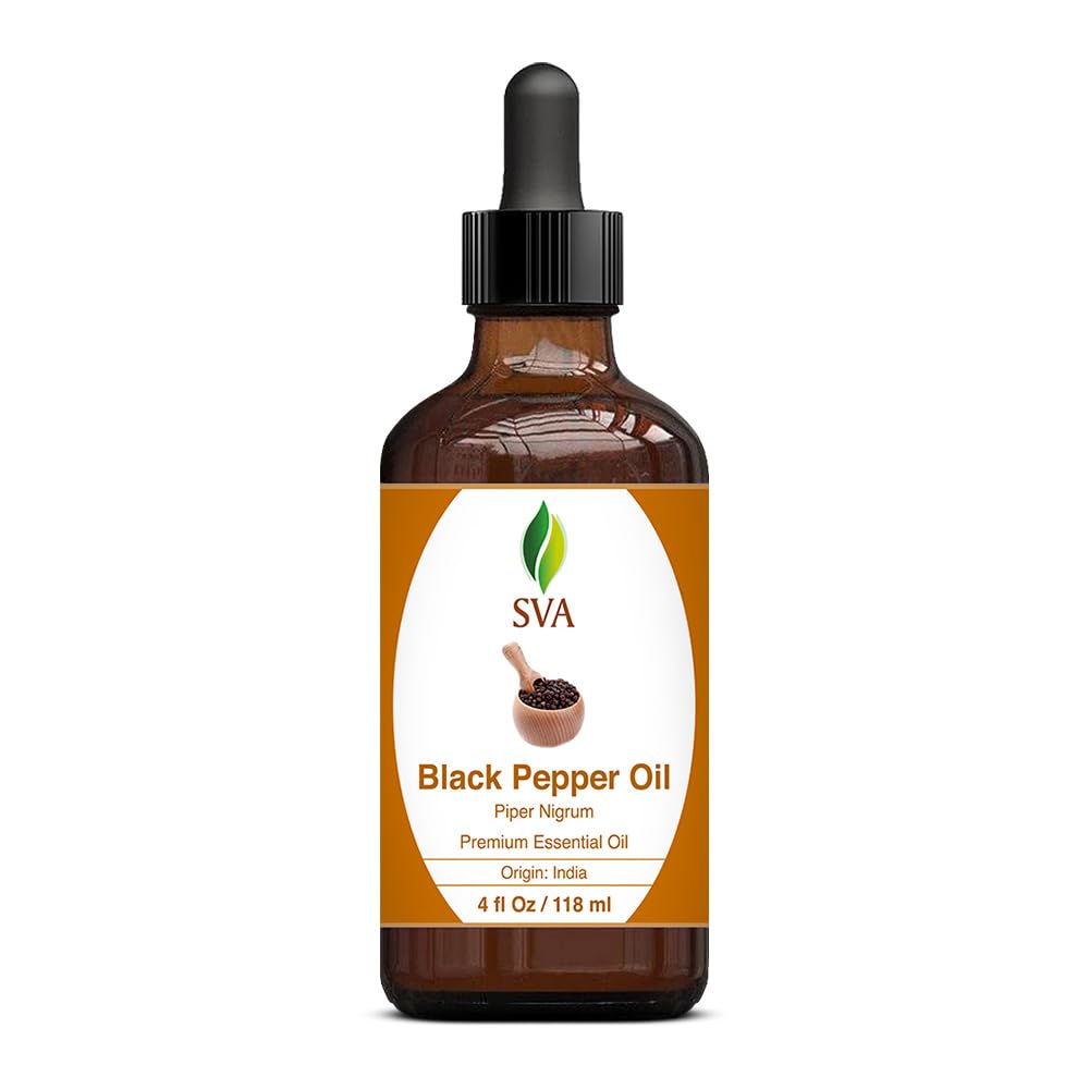 Foto 3 | Aceite Esencial Sva Black Pepper 120 Ml 100% Natural Con Gotero - Venta Internacional.