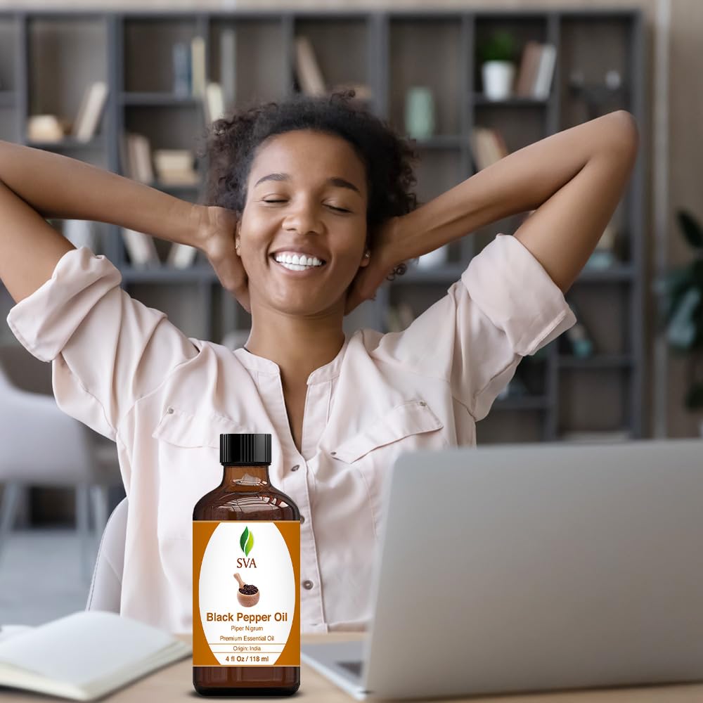 Foto 6 | Aceite Esencial Sva Black Pepper 120 Ml 100% Natural Con Gotero - Venta Internacional.