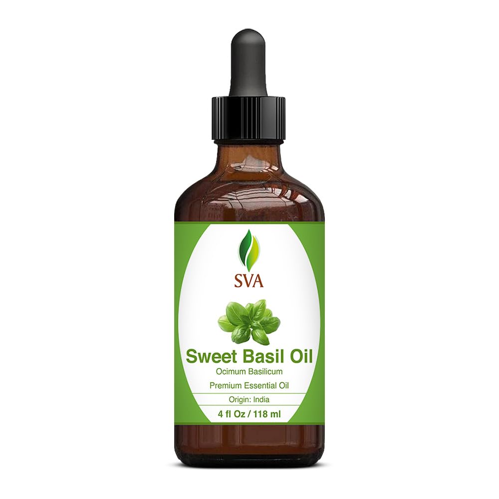 Foto 4 pulgar | Aceite Esencial Sva Sweet Basil 120 Ml 100% Natural Para Difusor - Venta Internacional.
