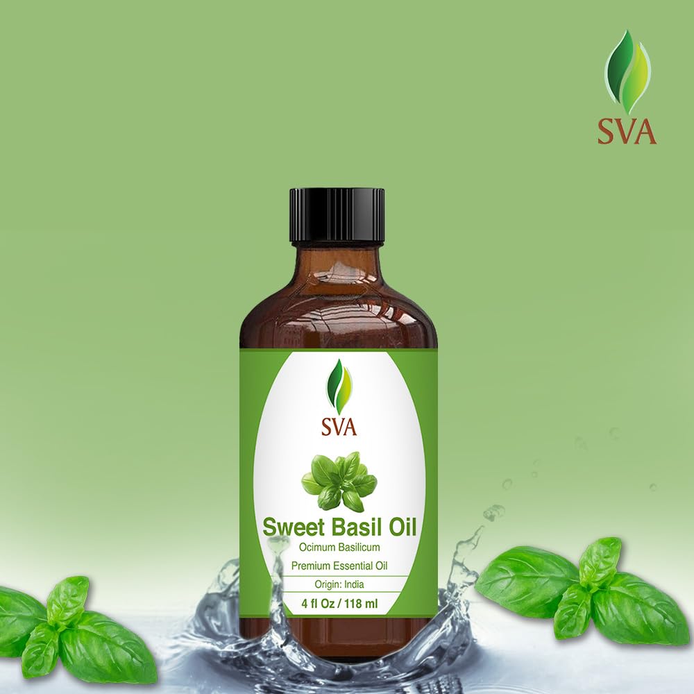 Foto 5 | Aceite Esencial Sva Sweet Basil 120 Ml 100% Natural Para Difusor - Venta Internacional.