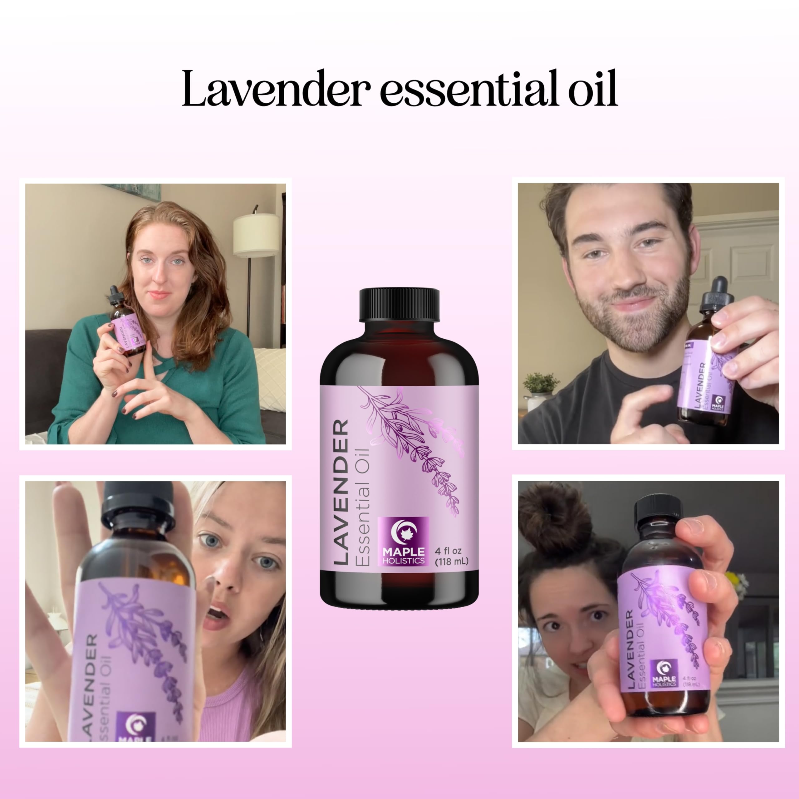 Foto 2 | Aceite Esencial Maple Holistics Pure Lavender 120 Ml Para Difusor - Venta Internacional.