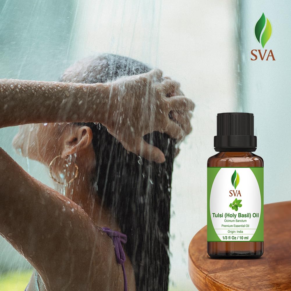 Foto 4 | Aceite Esencial Sva Holy Tulsi  10 Ml  100% Natural Para Difusor - Venta Internacional.