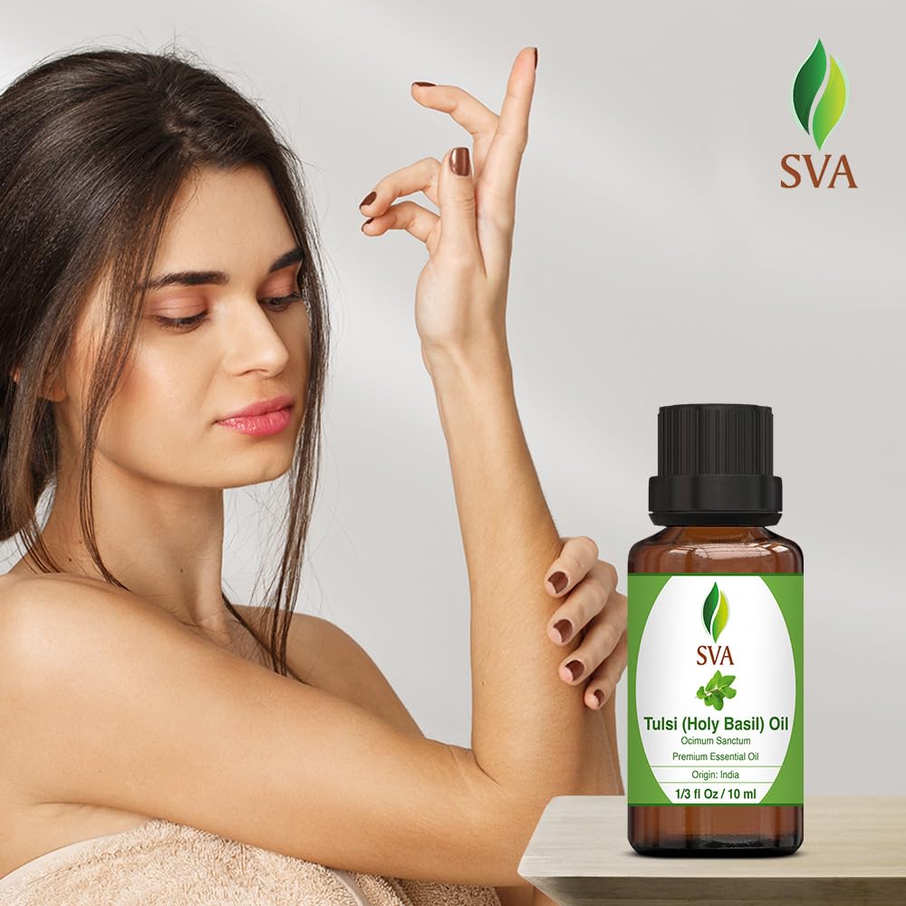 Foto 6 | Aceite Esencial Sva Holy Tulsi  10 Ml  100% Natural Para Difusor - Venta Internacional.