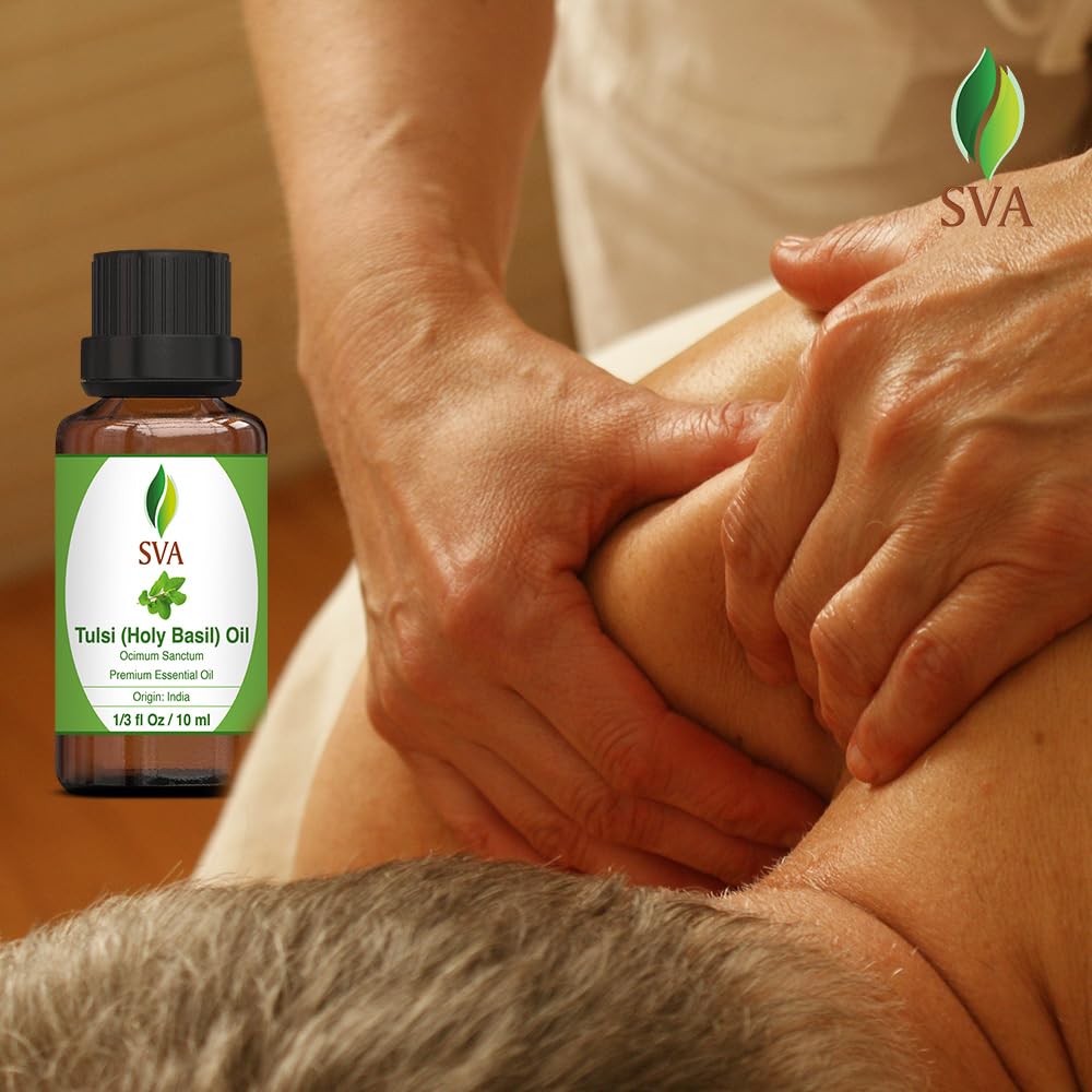 Foto 7 | Aceite Esencial Sva Holy Tulsi  10 Ml  100% Natural Para Difusor - Venta Internacional.