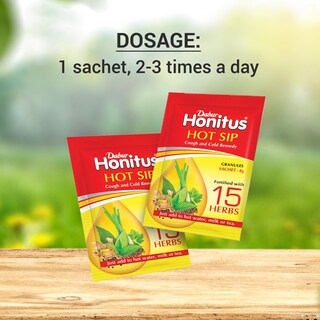 Foto 7 | Medicamento Dabur Honitus Hot Sip Ayurvedic Kaadha 30 Sobres - Venta Internacional.
