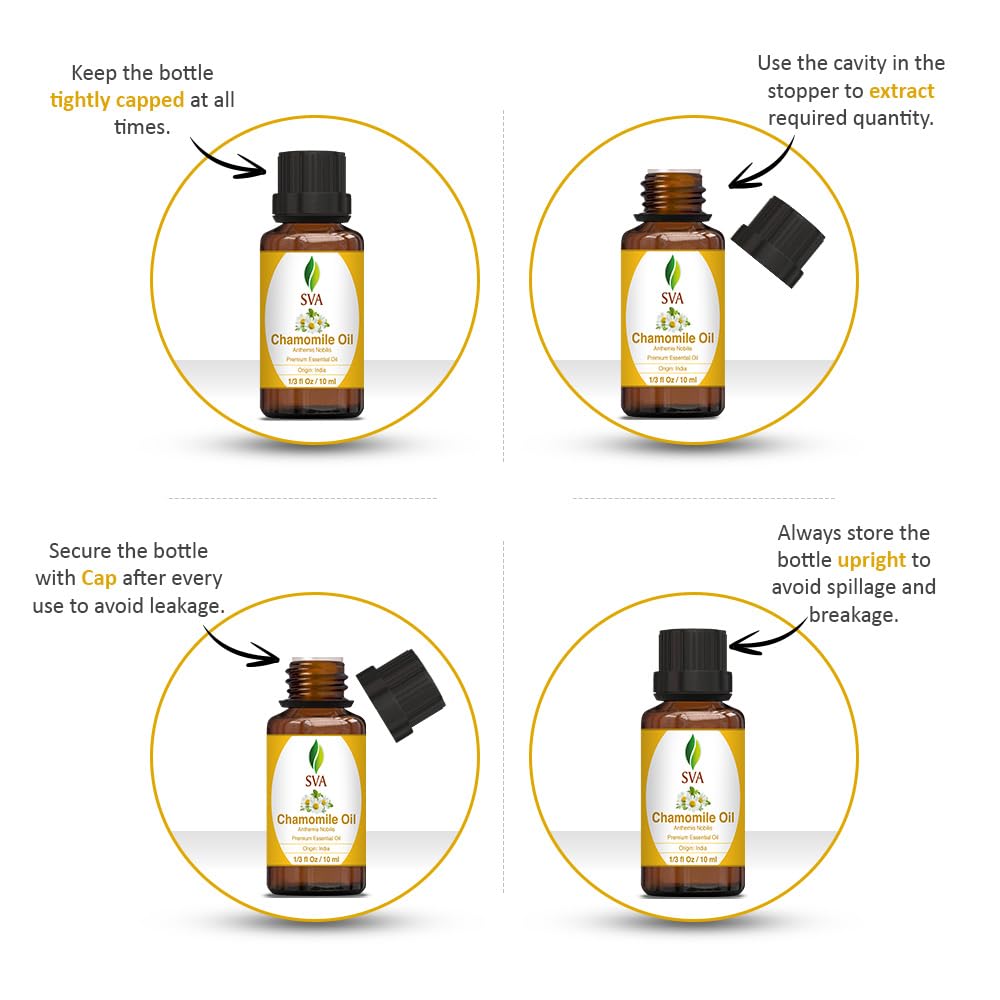 Foto 2 | Aceite Esencial De Manzanilla Sva  10 Ml  100% Natural Para Difusor - Venta Internacional.