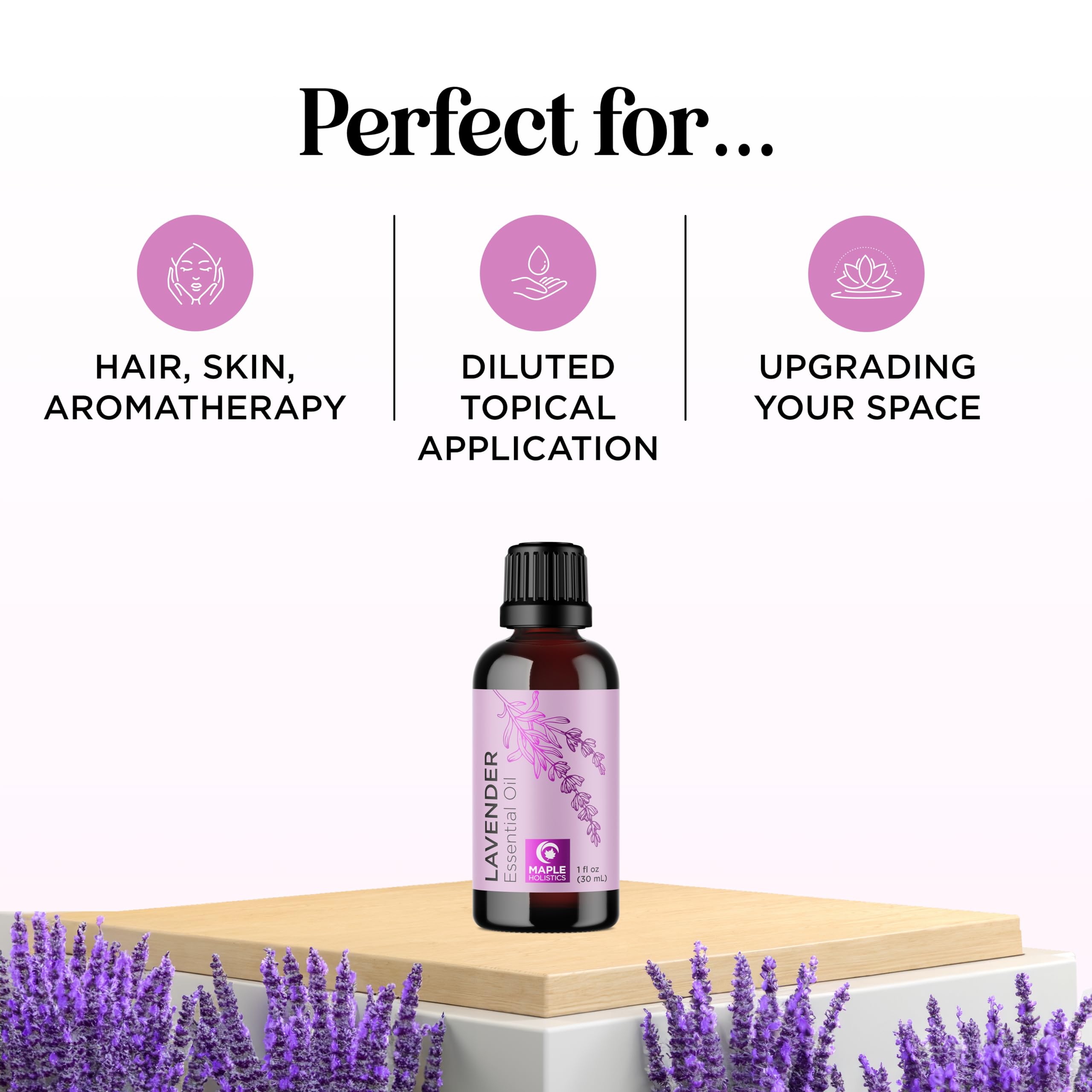 Foto 6 | Aceite Esencial Maple Holistics Pure Lavender 30 Ml - Venta Internacional.
