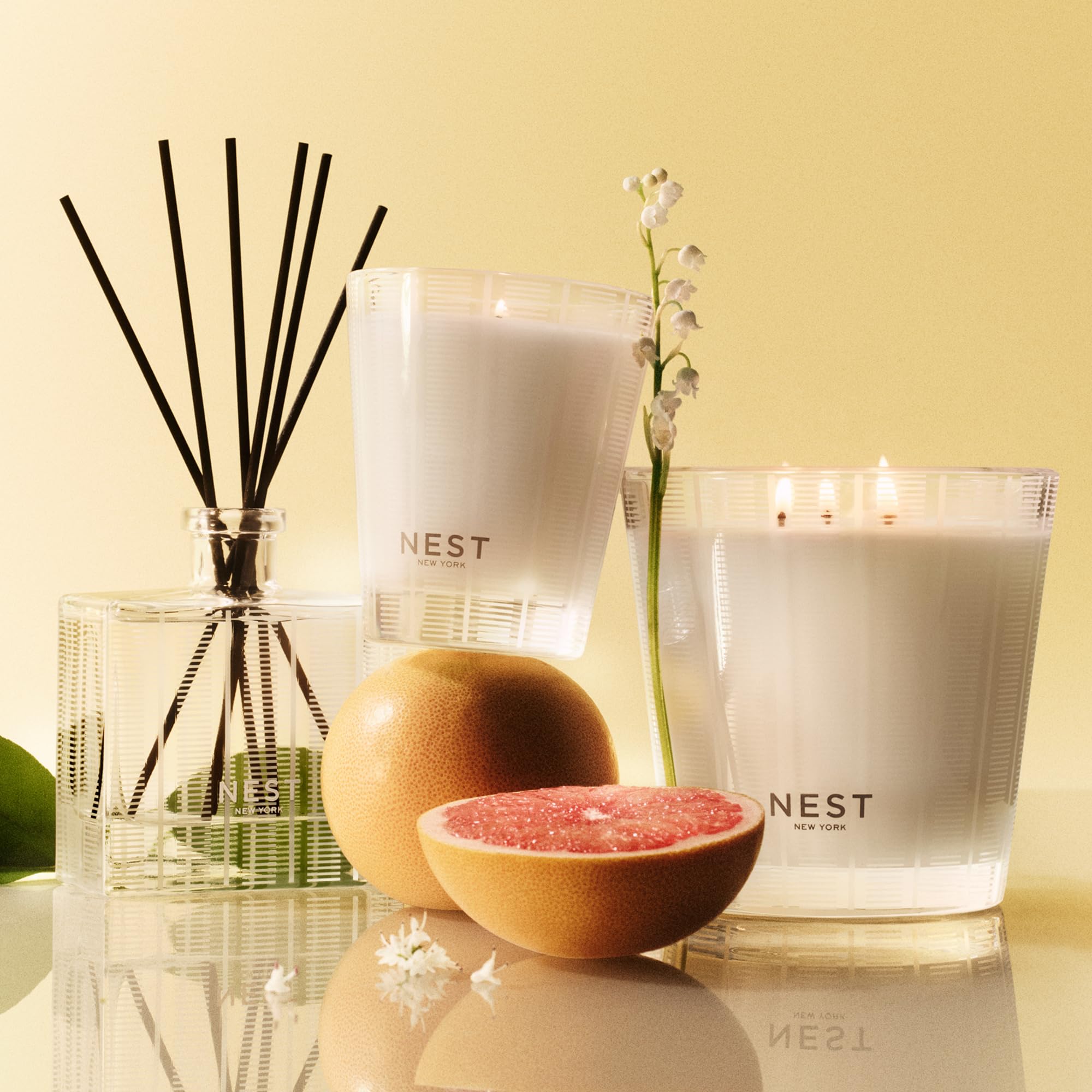 Foto 5 | Vela Votiva Nest  Aroma A Pomelo De Nueva York  60 Ml  Burn 28 H - Venta Internacional.