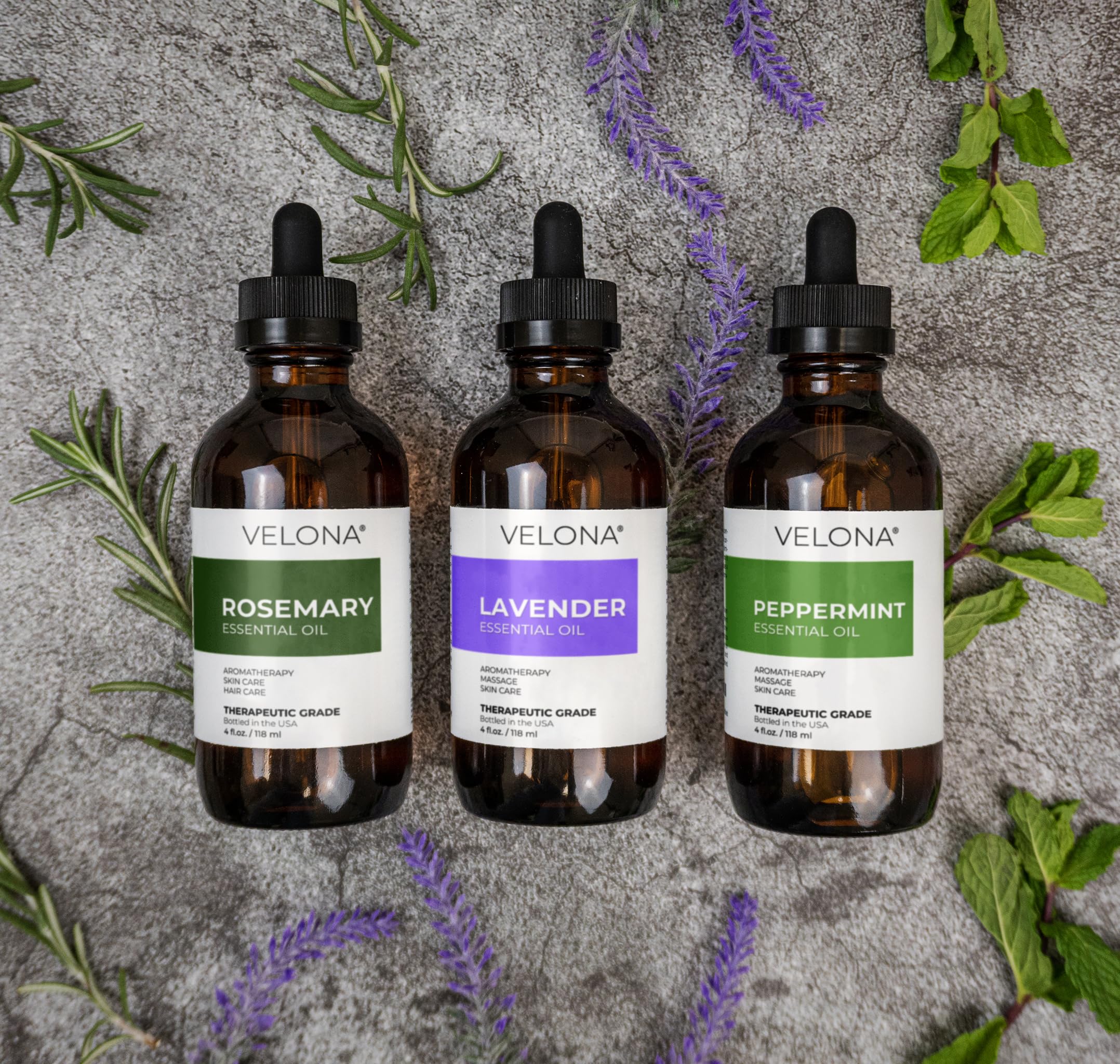 Foto 4 | Aceite Esencial De Romero Velona  120 Ml  Aromaterapia Para El Crecimiento Del Cabello - Venta Internacional.