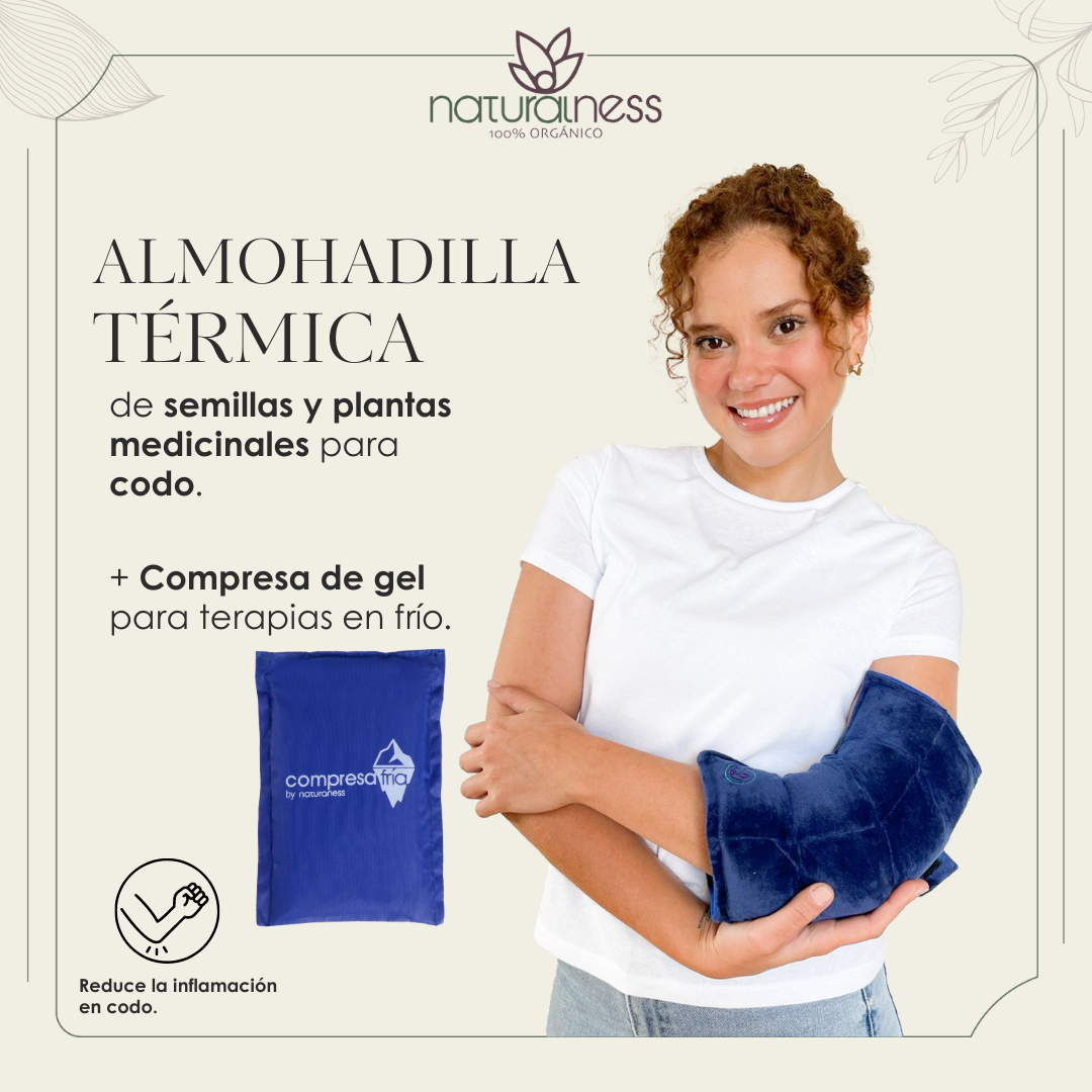 Foto 3 pulgar | Compresa de Semillas para Codo Naturalness Hecha con Semillas y Plantas Medicinales