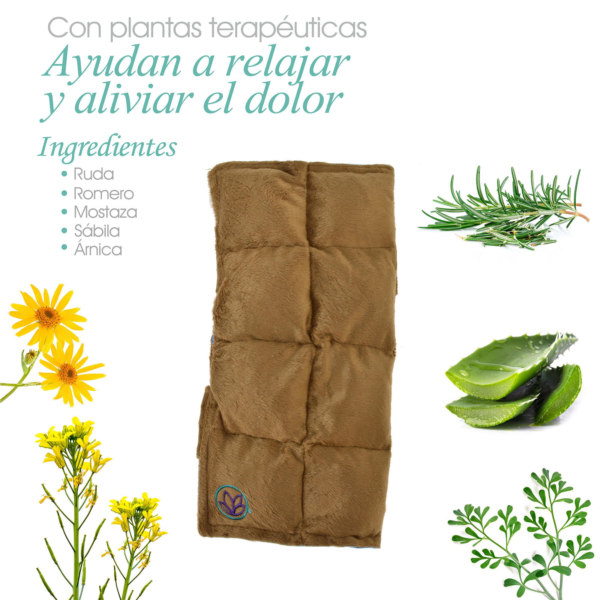 Foto 3 pulgar | Compresa para Codo Naturalness Hecha con Semillas y Plantas Medicinales