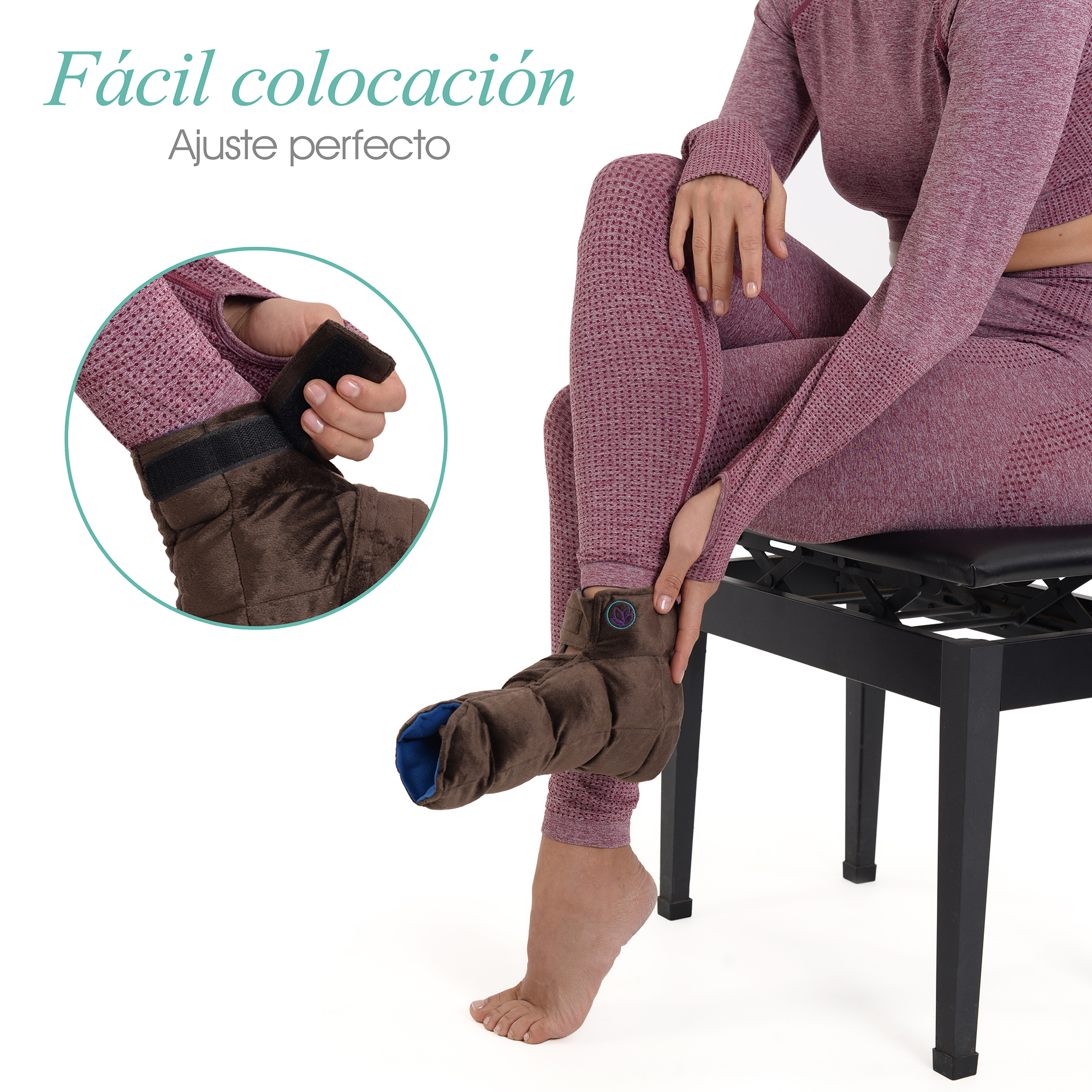 Foto 4 pulgar | Compresa para Pie y Tobillo Grande Naturalness Hecha con Semillas y Plantas Medicinales