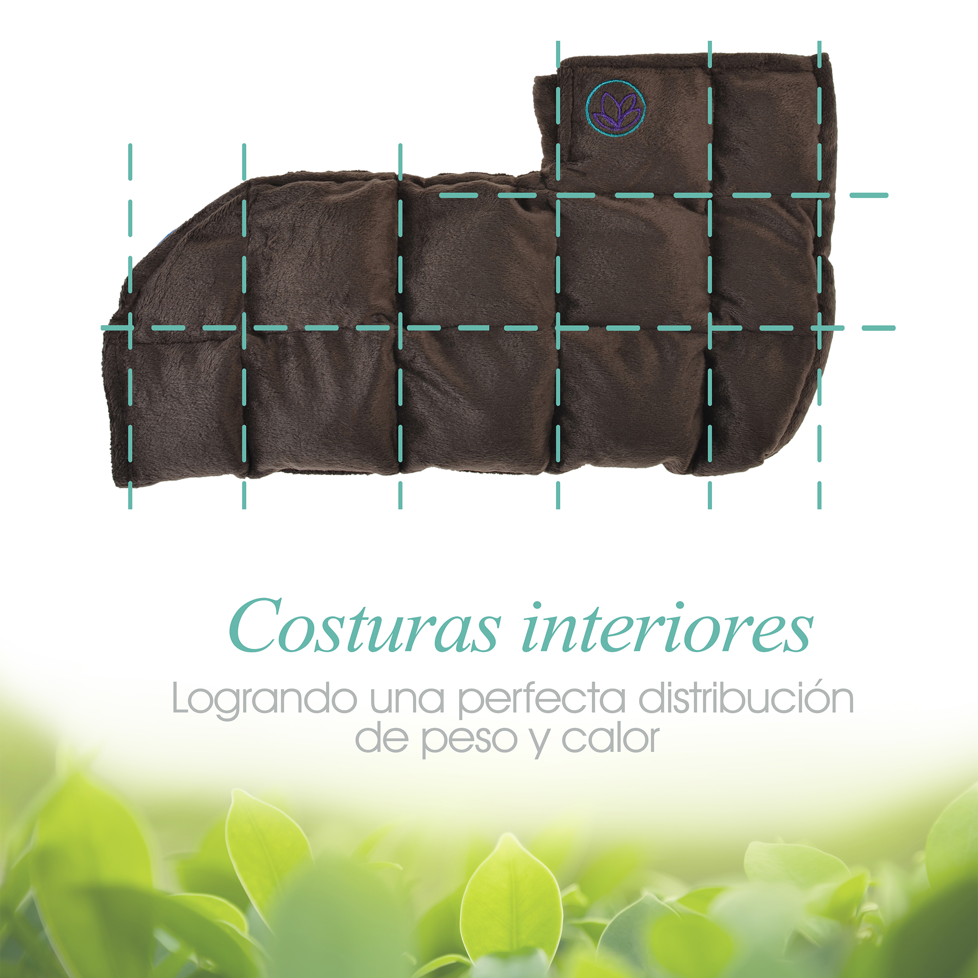 Foto 4 pulgar | Compresa para Pie y Tobillo Grande Naturalness Hecha con Semillas y Plantas Medicinales