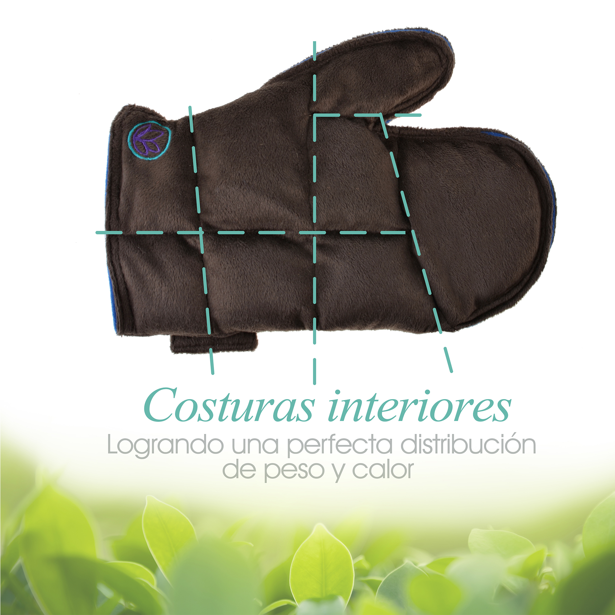 Foto 3 pulgar | Compresa para Mano Guante Naturalness Hecha con Semillas y Plantas Medicinales