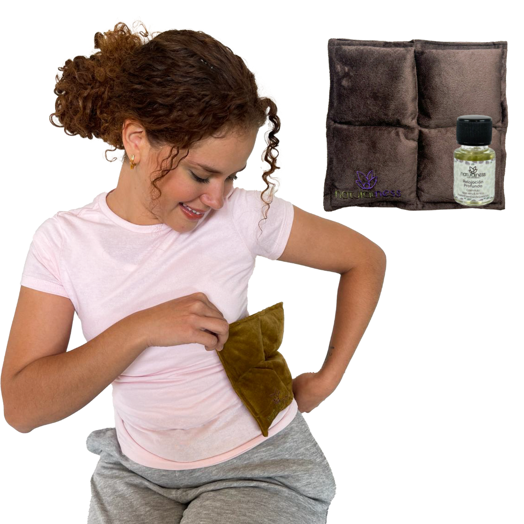 Compresa Muscular Chico Naturalness Hecha con Semillas y Plantas Medicinales